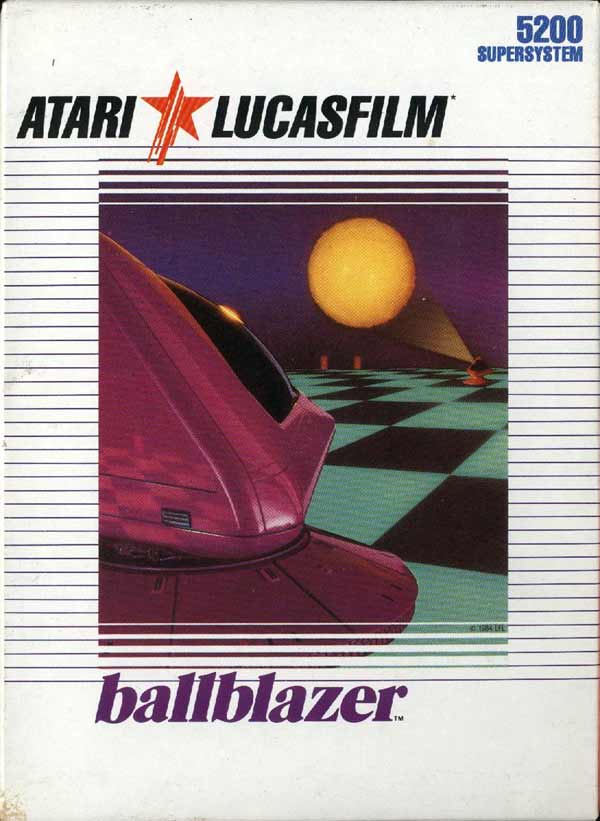 Ballblazer (1984) (Atari-Lucasfilm Games) Box Scan - Front